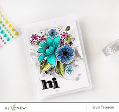 Altenew Creativity Kit Featurette Creating a Garden with Stamped Die-Cuts Class