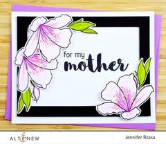 Altenew Creativity Kit Featurette Creating a Softer Stamp Look with No Outline Class