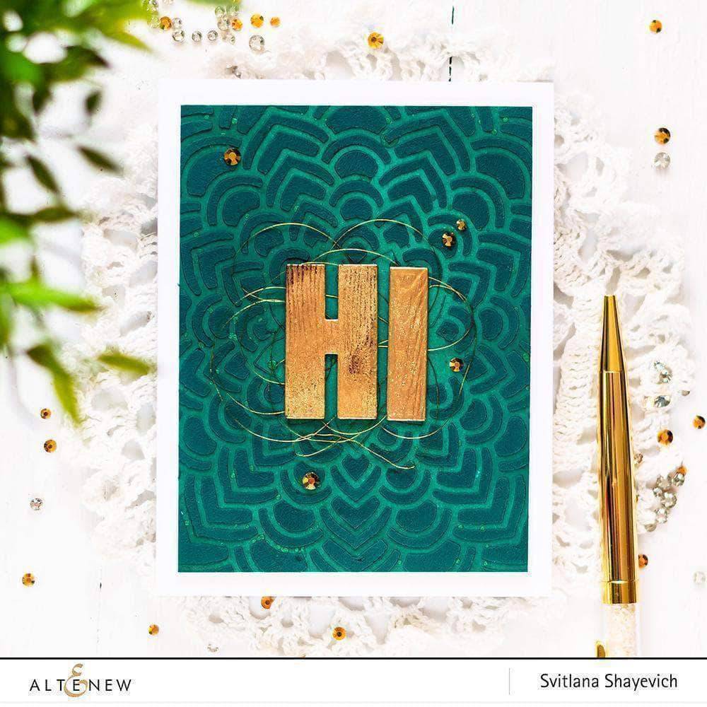 Altenew Creativity Kit Featurette Customized Washi Tape Patterns Class