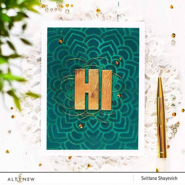 Altenew Creativity Kit Featurette Customized Washi Tape Patterns Class