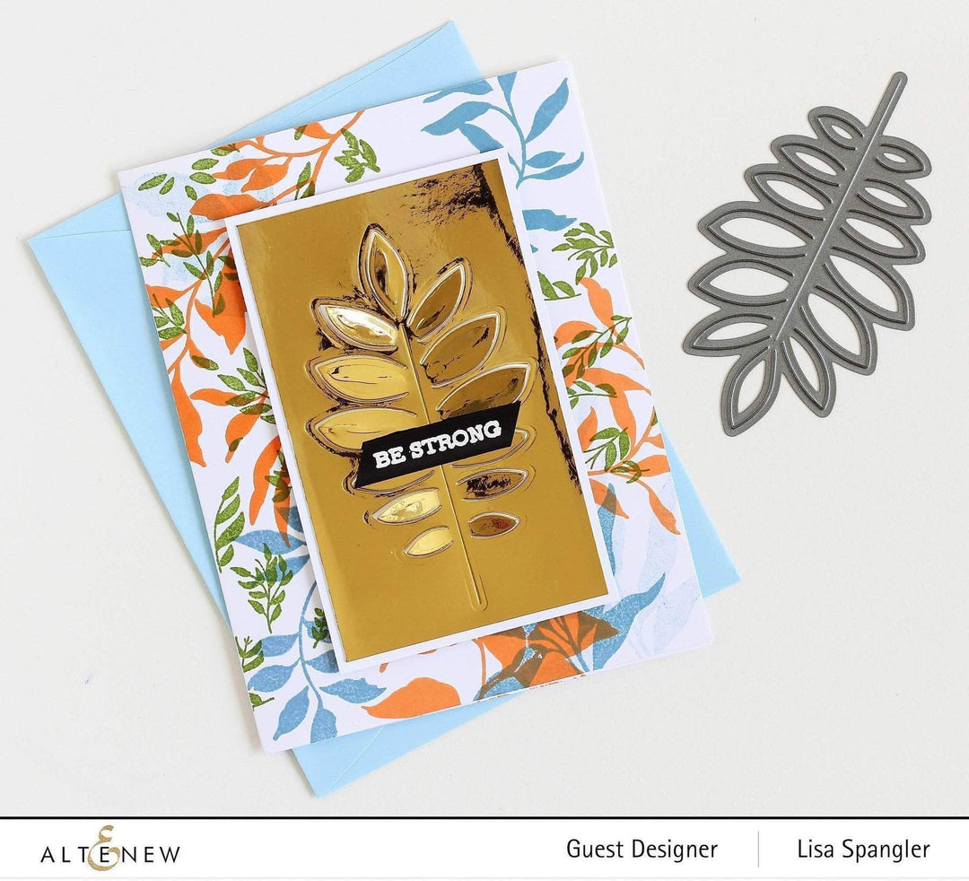 Altenew Creativity Kit Featurette Disguising the Edge of Patterned Paper Class