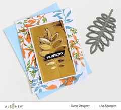 Altenew Creativity Kit Featurette Disguising the Edge of Patterned Paper Class