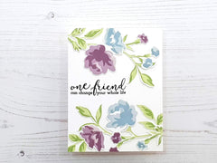 Altenew Creativity Kit Featurette Disguising the Edge of Patterned Paper Class