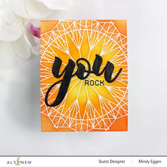 Altenew Creativity Kit Featurette Disguising the Edge of Patterned Paper Class