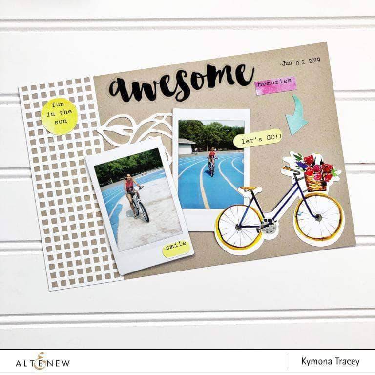 Altenew Creativity Kit Featurette DIY Stenciled Backgrounds Class