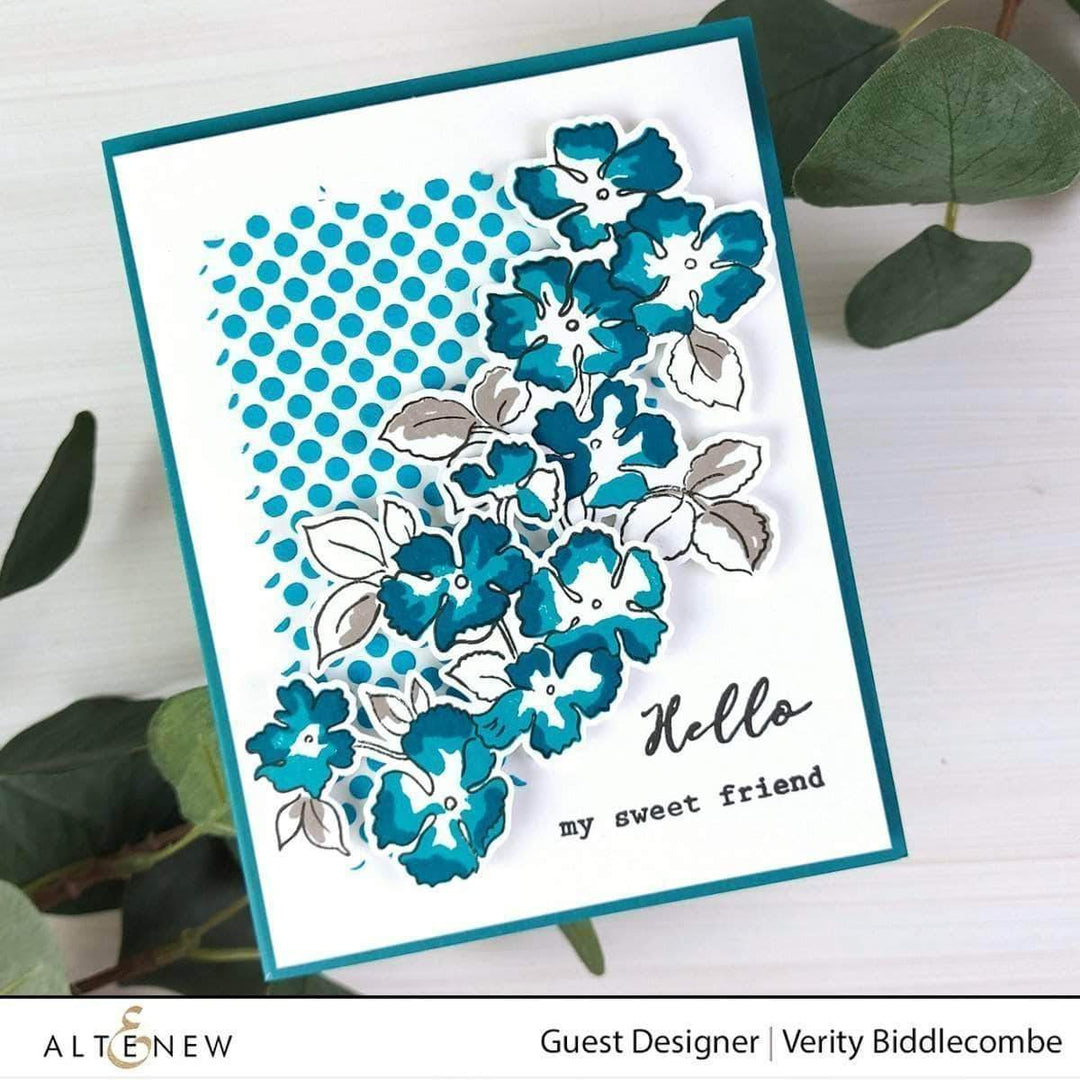 Altenew Creativity Kit Featurette DIY Stenciled Backgrounds Class