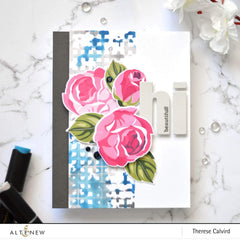 Altenew Creativity Kit Featurette DIY Stenciled Backgrounds Class