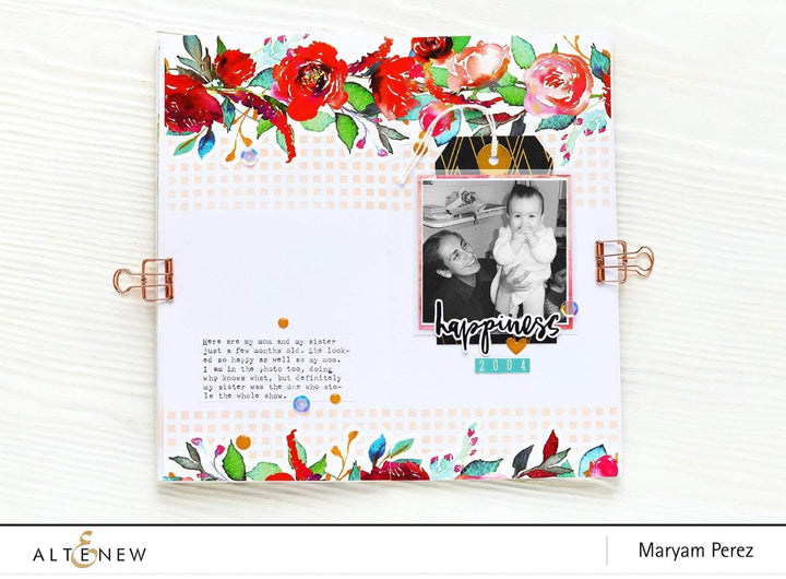 Altenew Creativity Kit Featurette DIY Stenciled Backgrounds Class