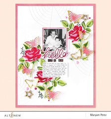 Altenew Creativity Kit Featurette DIY Stenciled Backgrounds Class