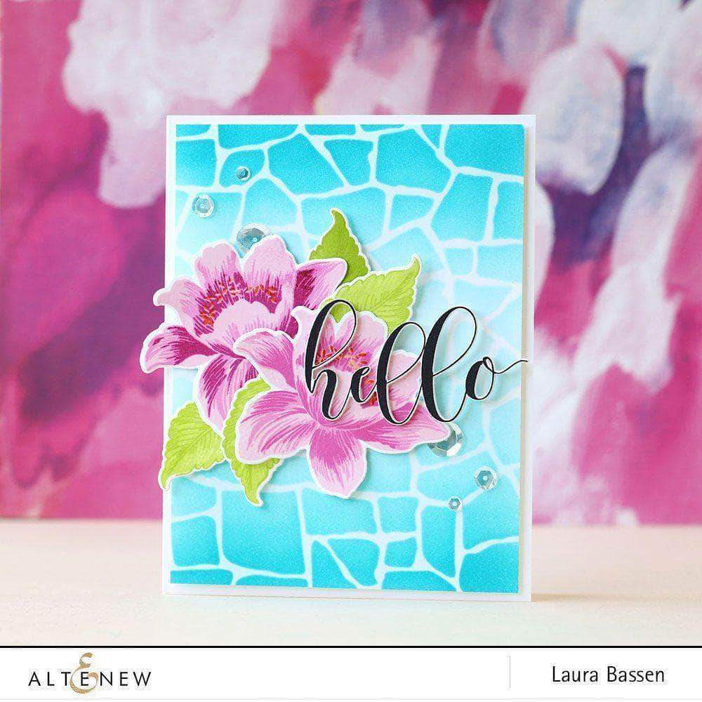 Altenew Creativity Kit Featurette Doodling Over Solid Images Class
