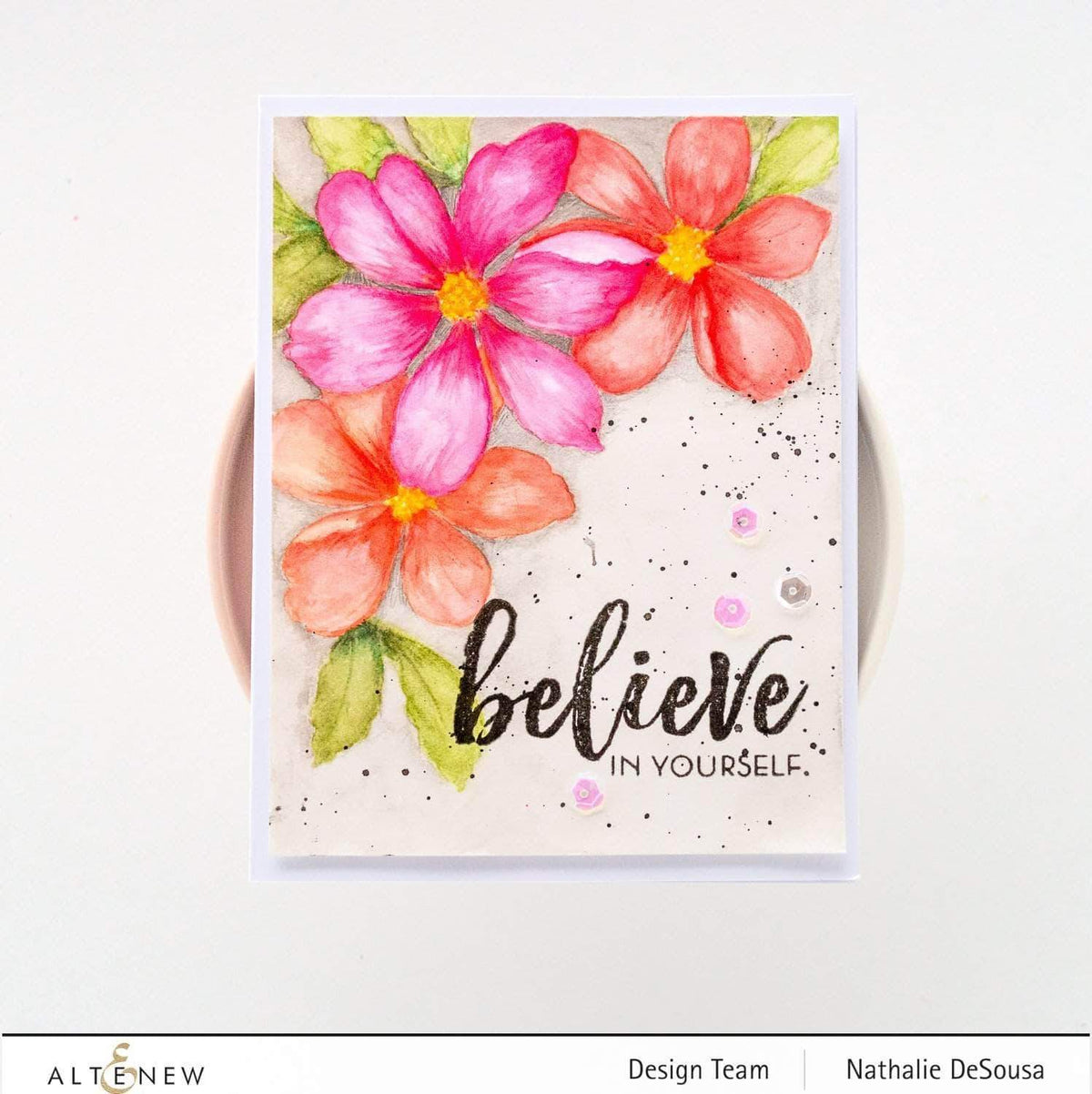 Altenew Creativity Kit Featurette Easy Watercolored Florals Class