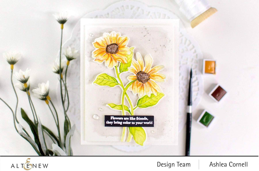 Altenew Creativity Kit Featurette Easy Watercolored Florals Class