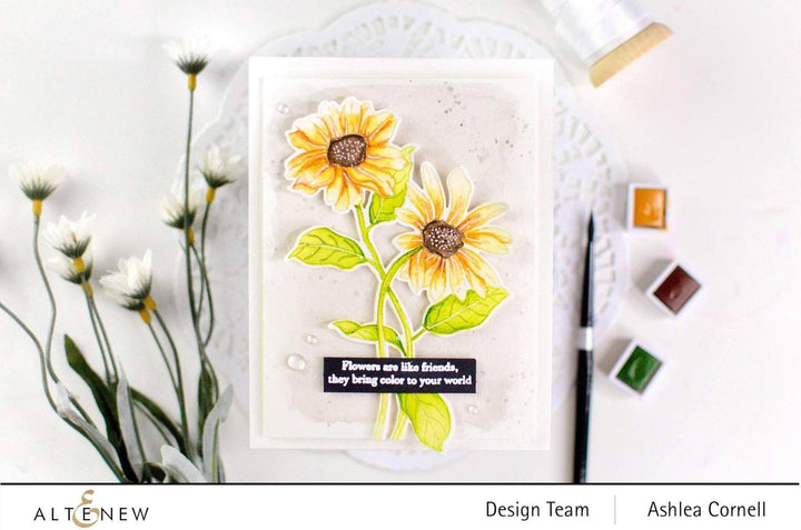Altenew Creativity Kit Featurette Easy Watercolored Florals Class