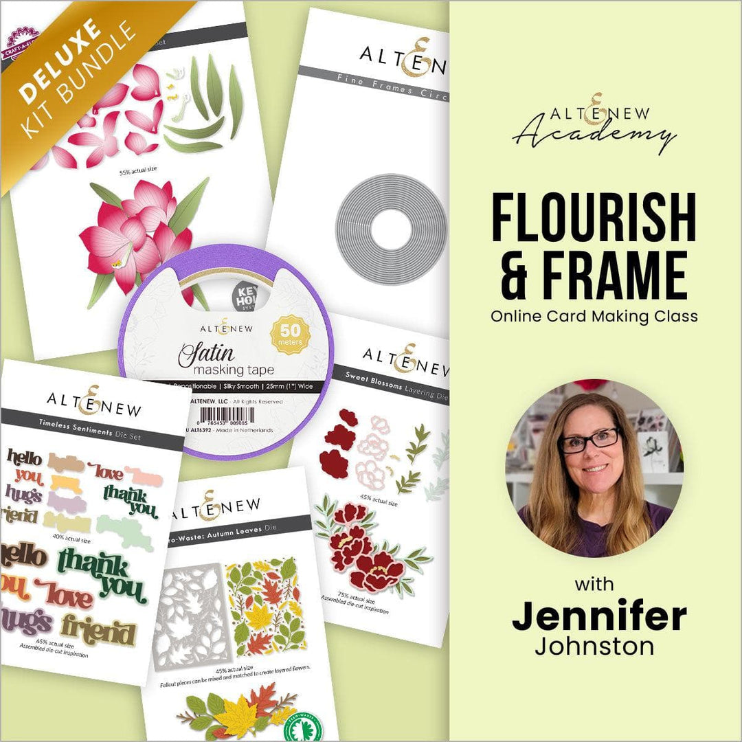 Flourish & Frame: Simple Die-Cut Florals