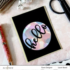 Altenew Creativity Kit Featurette Hidden Message Slider Card Class