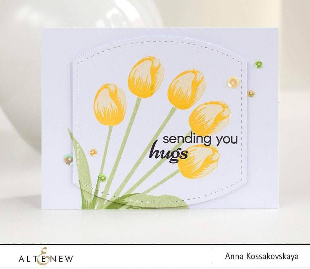 Altenew Creativity Kit Featurette Layering Stencils Class