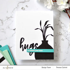 Altenew Creativity Kit Featurette Multi Heat Embossed Resist Background Class