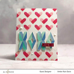 Altenew Creativity Kit Featurette Multi Heat Embossed Resist Background Class