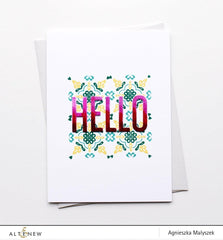 Altenew Creativity Kit Featurette Multi-Layered Frame Background Class