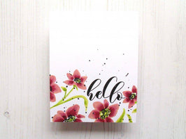 Altenew Creativity Kit Featurette No-Line Coloring Over Solid Stamped Images Class