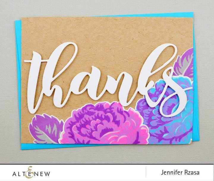 Altenew Creativity Kit Featurette No Stamping - Only Die Cutting Class