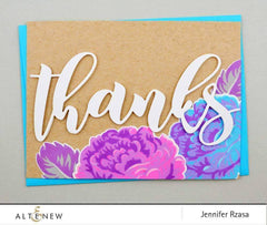Altenew Creativity Kit Featurette No Stamping - Only Die Cutting Class