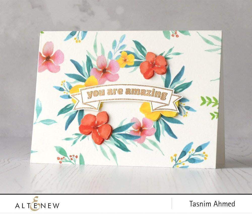 Altenew Creativity Kit Featurette Patterns with Washi Tape Class