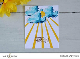 Altenew Creativity Kit Featurette Rainbow Stenciling Class