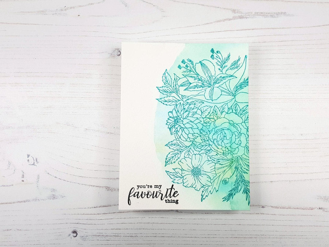 Altenew Creativity Kit Featurette Rainbow Watercolor Background Class