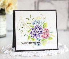 Altenew Creativity Kit Featurette Soft Watercolor Embossed Looks Class