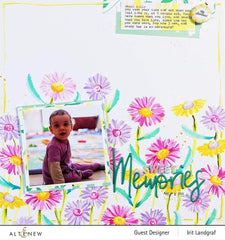 Altenew Creativity Kit Featurette Soft Watercolor Flowers Class