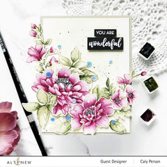 Altenew Creativity Kit Featurette Soft Watercolor Flowers Class