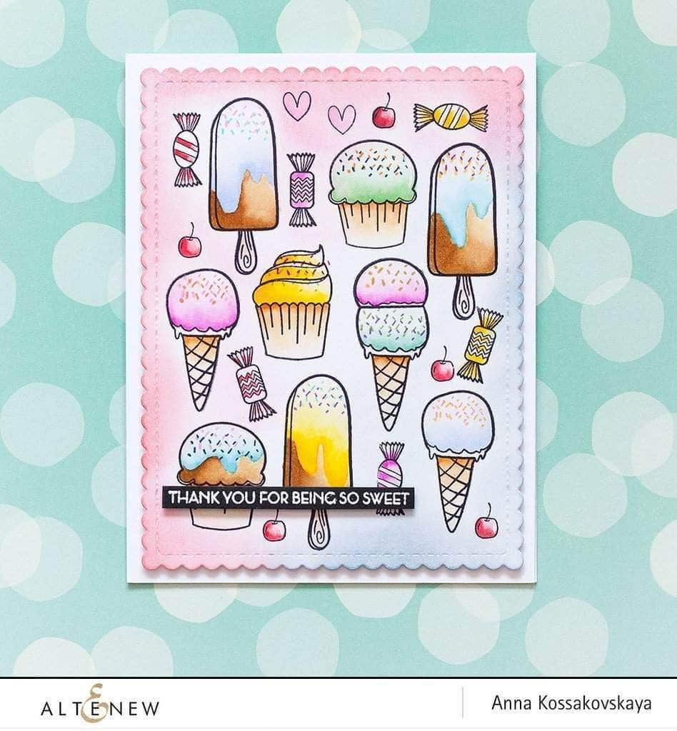 Altenew Creativity Kit Featurette Soft Watercolor Sunset Class