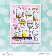 Altenew Creativity Kit Featurette Soft Watercolor Sunset Class