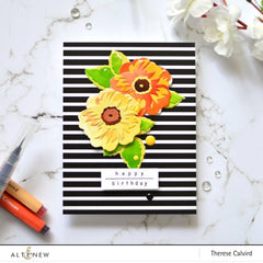 Altenew Creativity Kit Featurette Stamped Sentiment Backgrounds Class