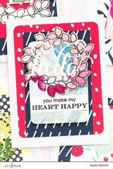 Altenew Creativity Kit Featurette Stamped Sentiment Backgrounds Class