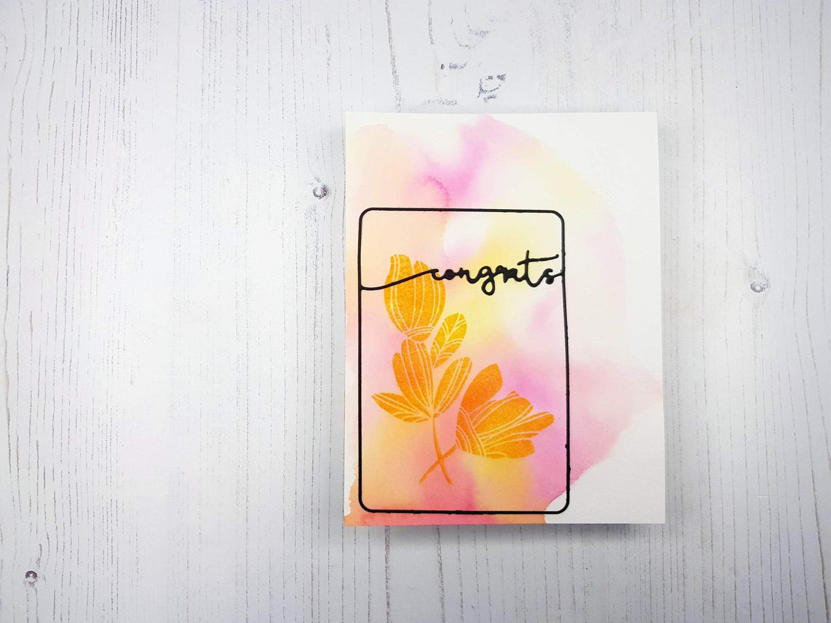 Altenew Creativity Kit Featurette Stamping Through DIY Stencils Class
