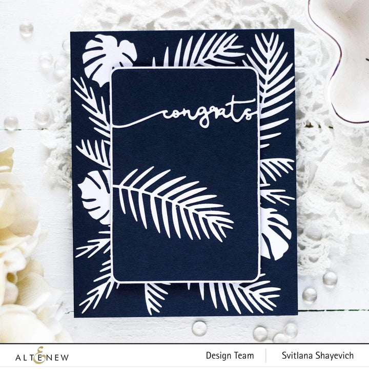 Altenew Creativity Kit Featurette Stamping Through DIY Stencils Class