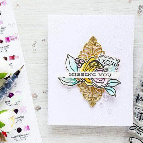 Altenew Creativity Kit Featurette Stamping Through Negative Die-Cuts Class