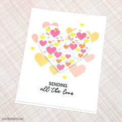 Altenew Creativity Kit Featurette Using Colored Embossing Paste Through a Stencil Class