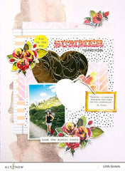 Altenew Creativity Kit Featurette Using Colored Embossing Paste Through a Stencil Class