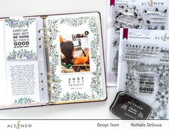 Altenew Creativity Kit Featurette Using Parts of a Stamped Image Class