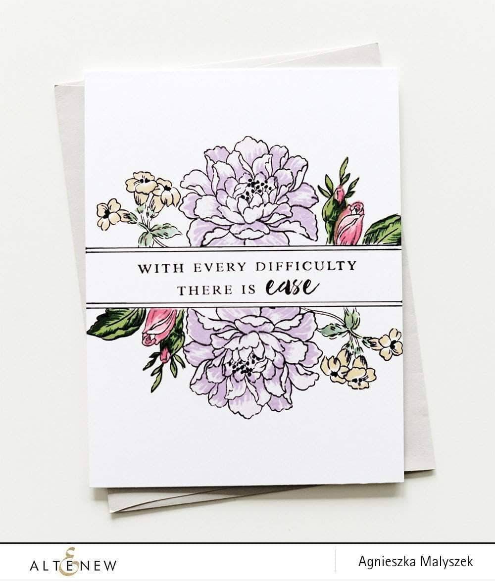 Altenew Creativity Kit Featurette Using Scrapbook Supplies on a Card Class