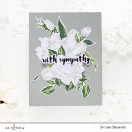 Altenew Creativity Kit Featurette Using Scrapbook Supplies on a Card Class