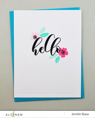 Altenew Creativity Kit Featurette Watercolor to Color Die-Cut Elements Class