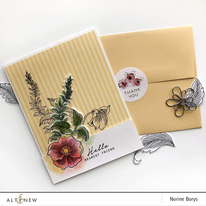 Altenew Creativity Kit Featurette Watercolored Backgrounds Class