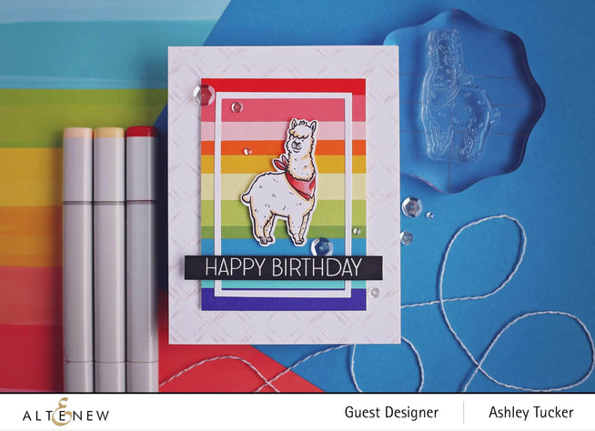 Photocentric Clear Stamps Alpaca Stamp Set