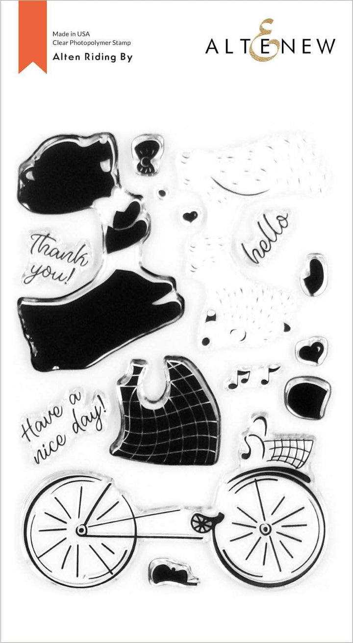 Photocentric Clear Stamps Alten Riding By Stamp Set