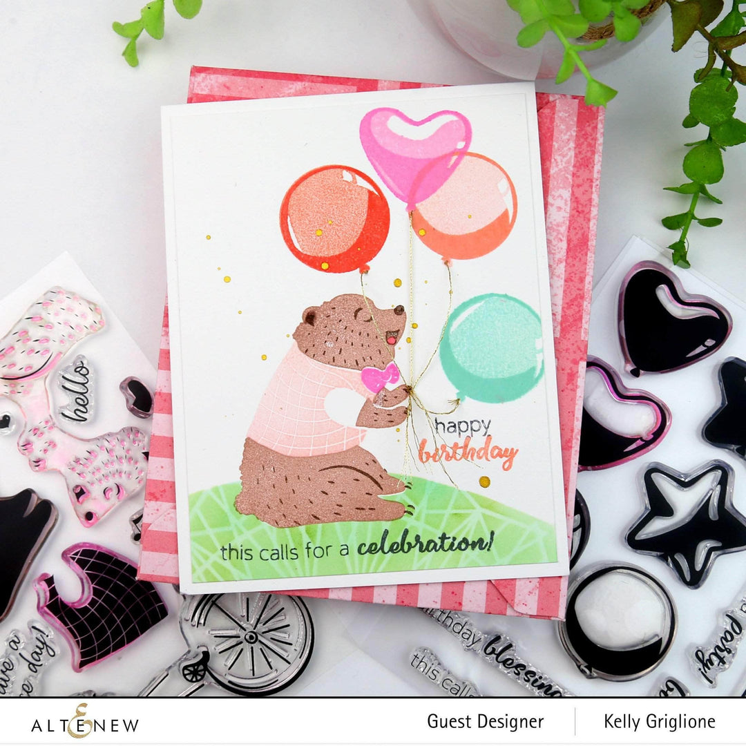 Photocentric Clear Stamps Alten Riding By Stamp Set