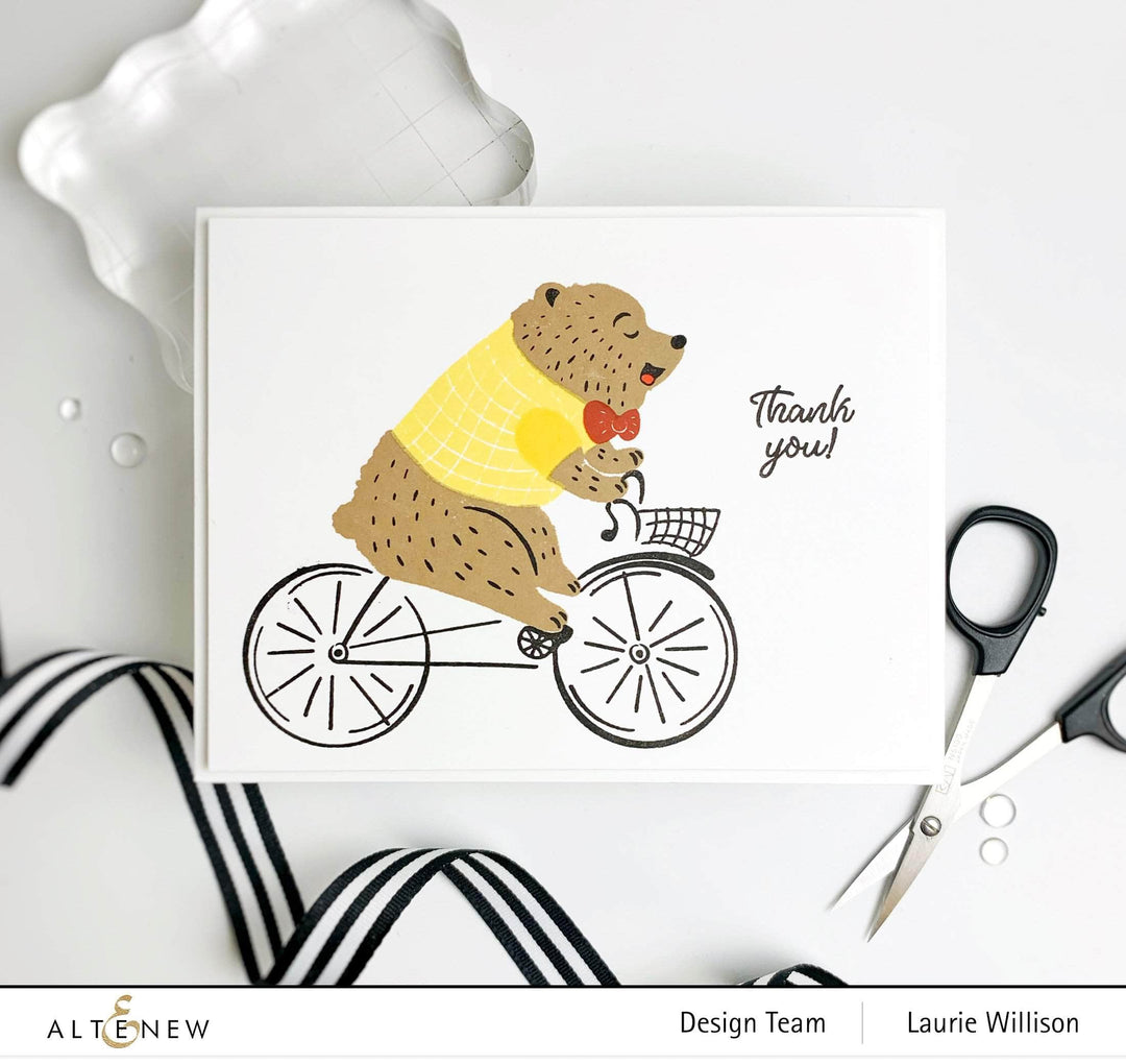 Photocentric Clear Stamps Alten Riding By Stamp Set
